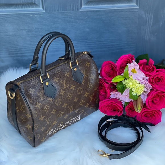 Louis Vuitton Handbags - LOUIS VUITTON Speedy 25 Custom Bandoulire